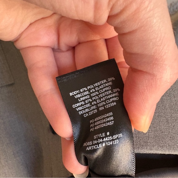 🍒 𝑷𝑹𝑰𝑪𝑬 ↓ Aritzia • Wilfred Little Cropped Gray Jacket - Picture 7 of 7